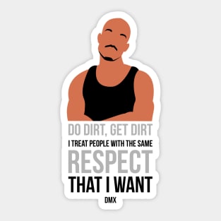 DMX Rap Quote Sticker Sticker